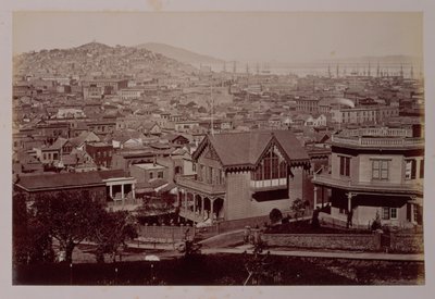 View of San Francisco, c.1875 by American Photographer
